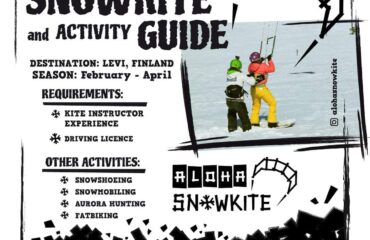 Aloha is looking for a snowkite and activity guide. Please send us your CV.